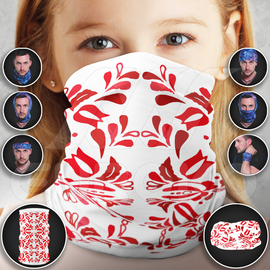 Sciarpa Tubolare Sterntaler Con Stampa Animali Safari - Unisex Per Bambini E Adulti