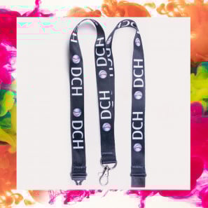 Bedruckte Schlüsselbänder mit Sicherheitsverschluss