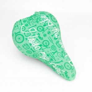 Fahrradsitz Bezug mit individuellem Druck