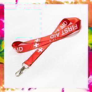 First Aid Umhängeband