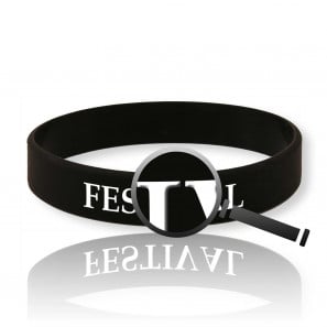 Hochgeprägte Silikonarmbänder mit Druck