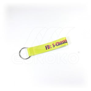 Stoff Schlüsselanhänger "single"