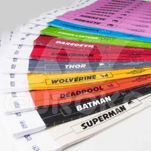 Kontrollbänder mit vollfarbigem Druck