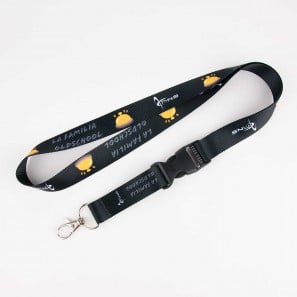 Lanyard bedrucken mit KSV gerippt 