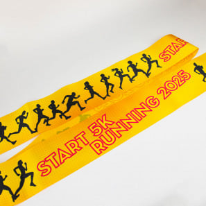 Massgefertigtes Start und Zielband