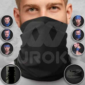 Pre-Finished Tube Scarf for Adults Halloween