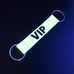 Neon Schlüsselanhänger Double