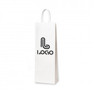 Papiertragetasche weiß