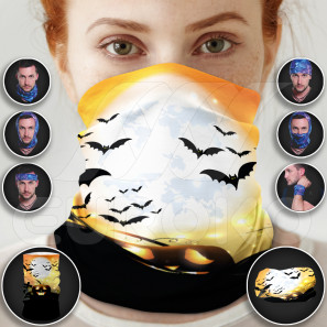 Schlauchschal Halloween