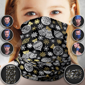 Tube Scarf for Kids Christmas Ornaments