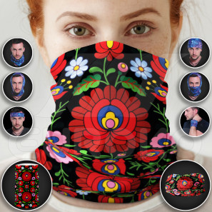 Schlauchschal Blumen