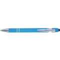 Metall Kugelschreiber mit Touchfunktion blau