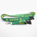 Lanyard mit Kunstoff-Schnappverschluss gewebt 