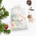 Weihnachtsmann Sack mit eigenem Text