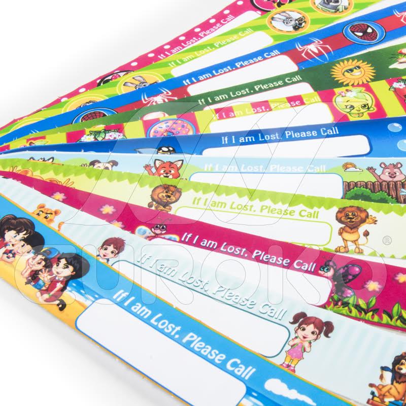 TYVEK Eintrittsbänder für Kinder