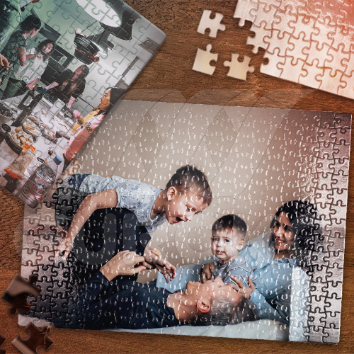 Fotopuzzle mit Druck