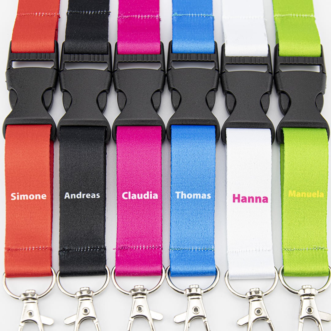 Lanyard mit Namen