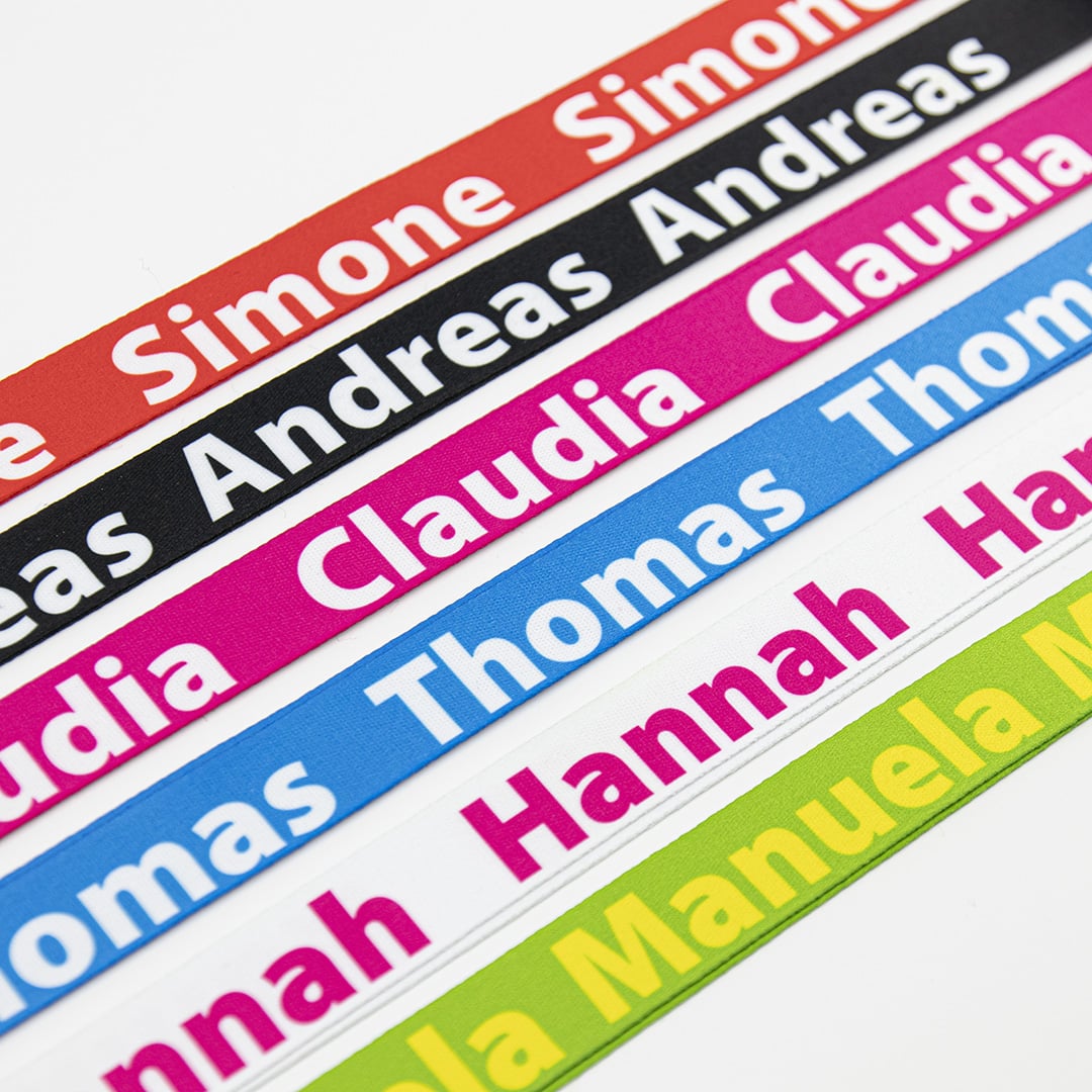 Schlüsselband mit Namen Schlüsselband mit Namen