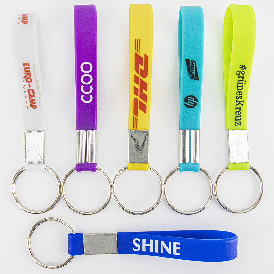 Silikon Schlüsselanhänger